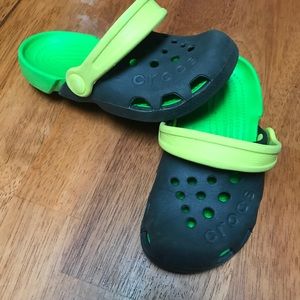 Boys crocs. Size 10